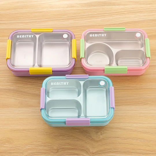 Praktische Lunchbox mit Unterteilung für Damen und Herren - Vielseitiges Design für Organisierte Mahlzeiten 1