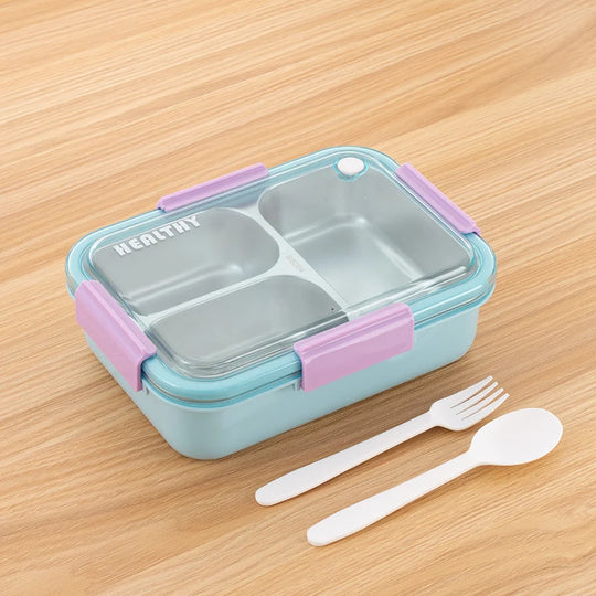 Praktische Lunchbox mit Unterteilung für Damen und Herren - Vielseitiges Design für Organisierte Mahlzeiten 4