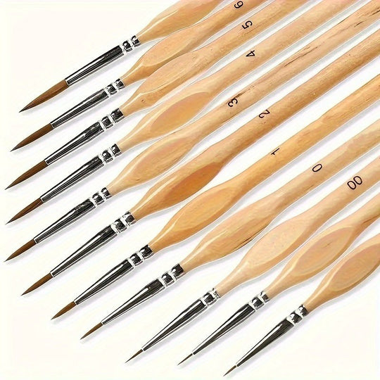 Präzisionspinsel für detaillierte Malerei 8
