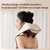 Ergonomisches Ganzkörpermassagegerät für Nacken und Rücken mit Temperaturregelung, Tragbar und Komfortabel-5
