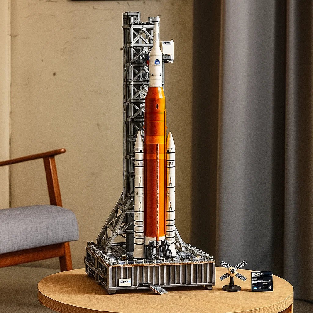 Raketenbausatz für Erwachsene mit Startturm und Orion-Kapsel 3