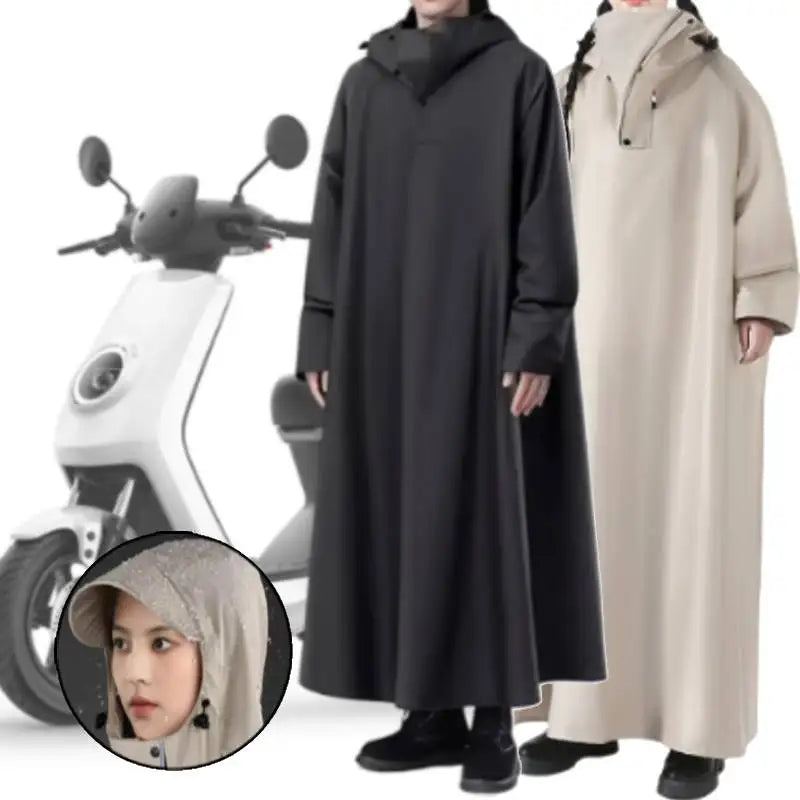 Regenmantel für Erwachsene, Übergröße, wasserdicht, für Motorrad und Elektrofahrzeuge 0