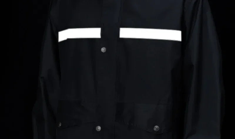 Regenmantel und Regenhose Set für Motorrad und E-Bike 3