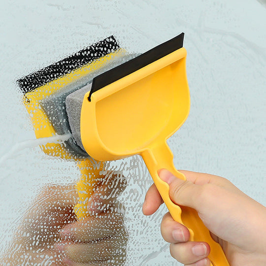 Reinigungsbürste für Glas und Spiegel 2-in-1 mit Kompaktgriff 6