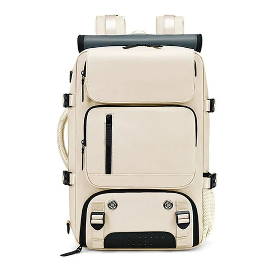 Reiserucksack Herren Damen mit USB-Anschluss und großem Stauraum für Reisen und Schule 15