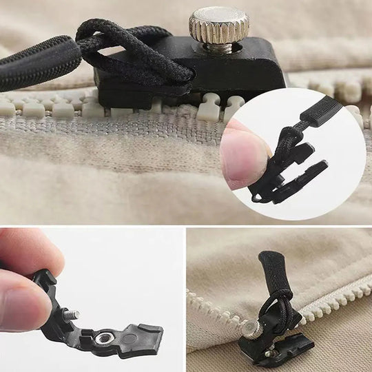 Reißverschluss Reparaturset 6 Teile Universell Für Jacken Taschen Zelte 2