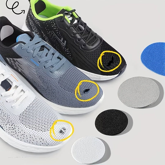 Reparaturflicken für Schuhe und Absätze Selbstklebend Set für Alltagsschuhe und Turnschuhe 2