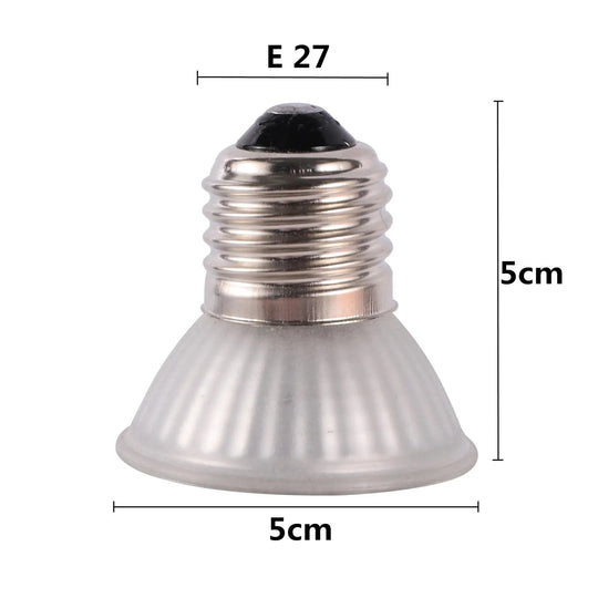 Reptilien Lampe UVA+UVB mit Temperaturregelung für Terrarien und Aquarien 2