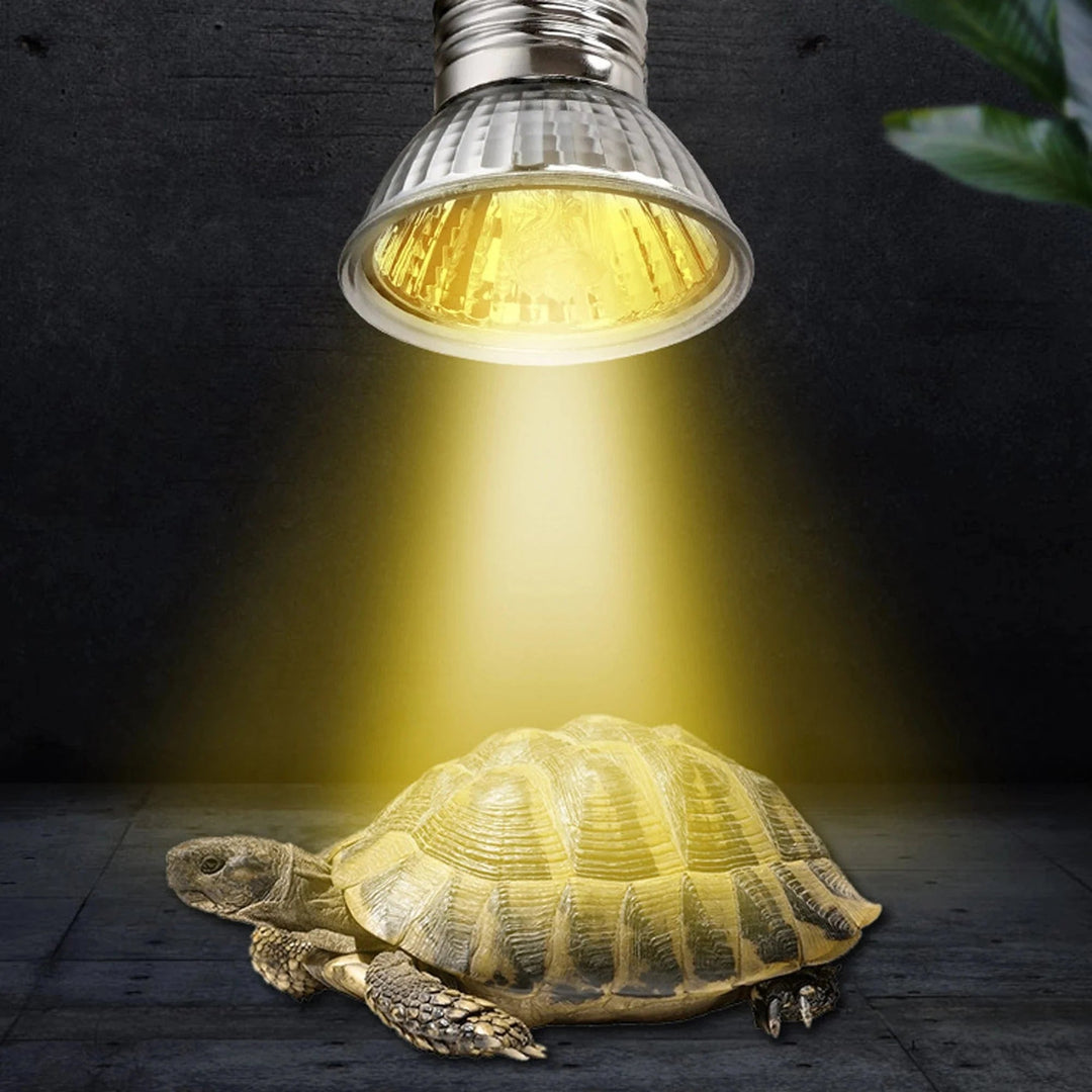 Reptilien Lampe UVA+UVB mit Temperaturregelung für Terrarien und Aquarien 5