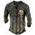 Retro Totenkopf Langarm-T-Shirts