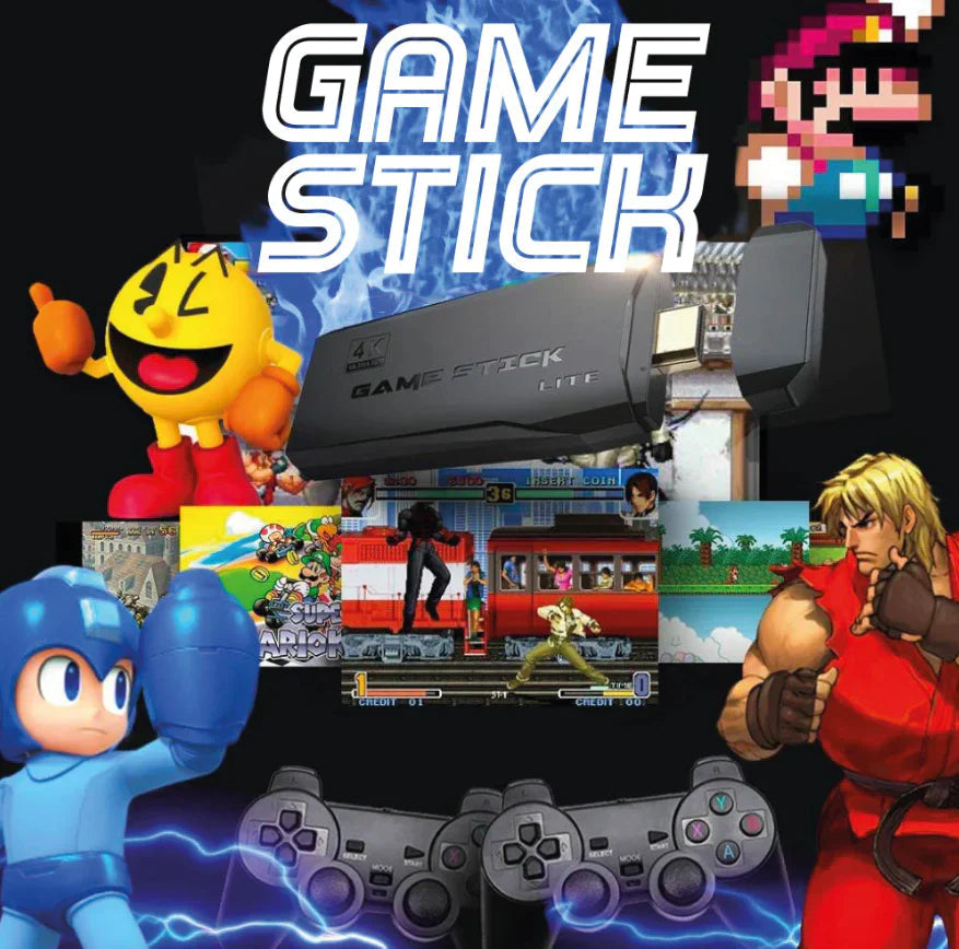 Retro Game Stick Kompakt Für Nostalgisches Gaming-Erlebnis 6