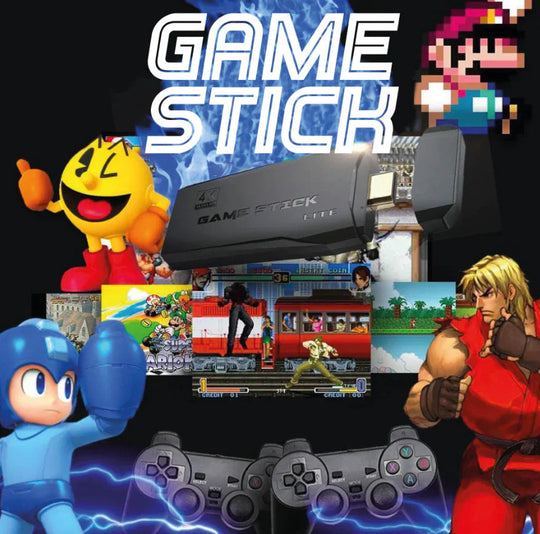Retro Game Stick Kompakt Für Nostalgisches Gaming-Erlebnis 6