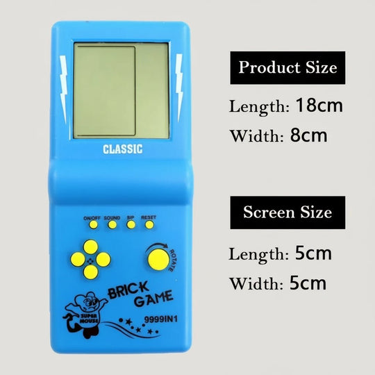 Retro Handheld Spielkonsole 3,5 Zoll für Tetris und Unterwegs 4