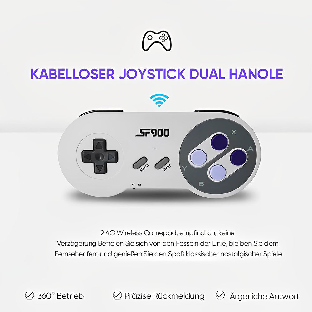 Retro Spielekonsole für Kinder mit 926 Spielen – Plug-and-Play, HD-TV-kompatibel, Zwei-Spieler-Modus 1