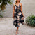 Riemchenkleid Mit Blumendruck
