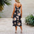 Riemchenkleid Mit Blumendruck