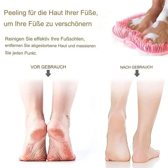 Rückenmassagegerät Mit 500 Weichen Gummiborsten Für Entspannung Und Reinigung 5