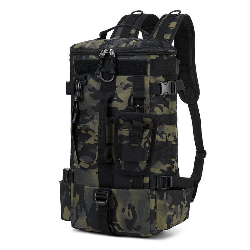 Rucksack Herren Camouflage Design Vielseitig für Outdoor und Alltag 0