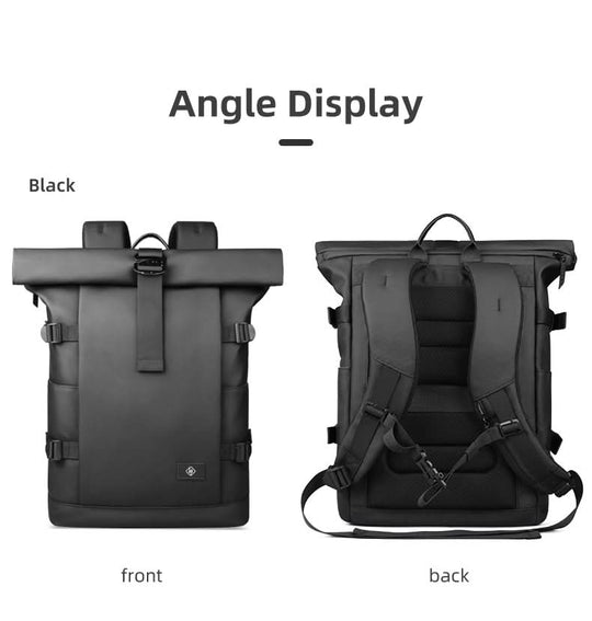 Rucksack Herren Erweiterbar für Laptop und Outdoor-Abenteuer 8