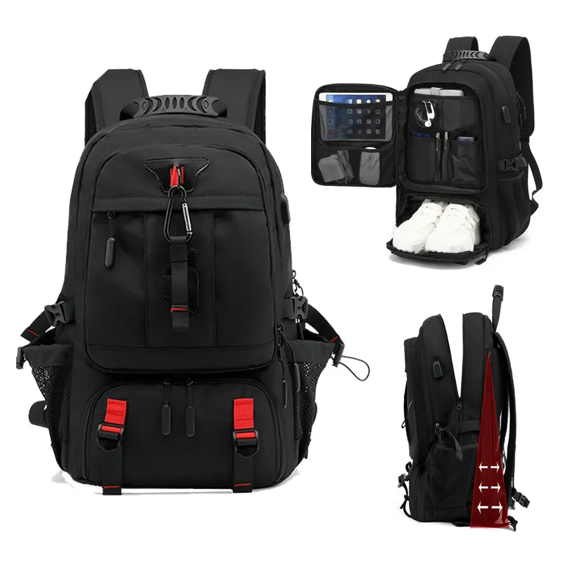 Rucksack mit USB-Anschluss für Abenteuer und Reisen 5