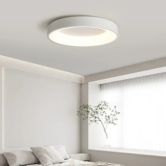 Runde LED Deckenleuchte Skandinavischer Stil für Wohnzimmer und Schlafzimmer 1