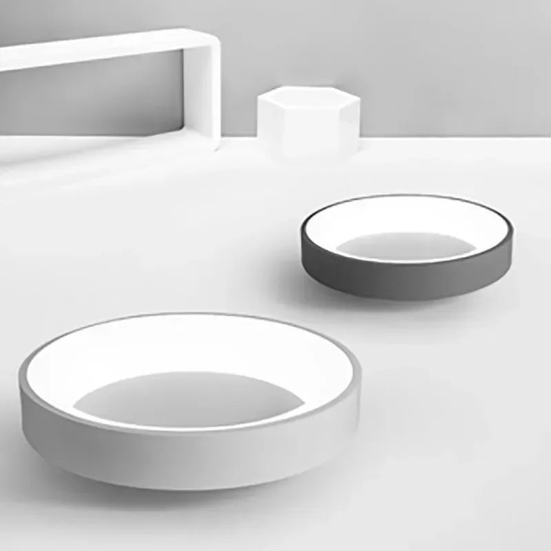 Runde LED Deckenleuchte Skandinavischer Stil für Wohnzimmer und Schlafzimmer 2