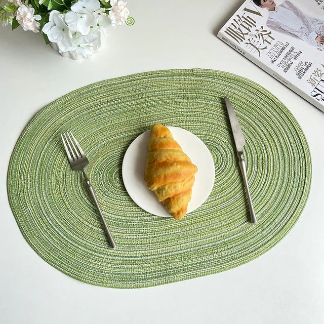 Rustikale Tischsets im Boho-Stil für den Esstisch 8
