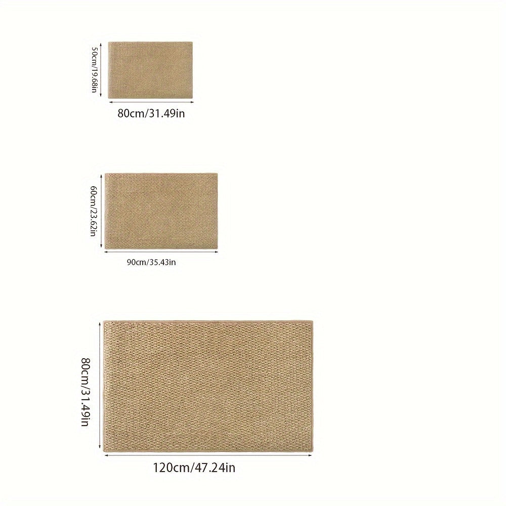Rutschfeste Fußmatte Innen Außen Schmutzfangmatte Waschbar für Eingänge 50x80 cm 8