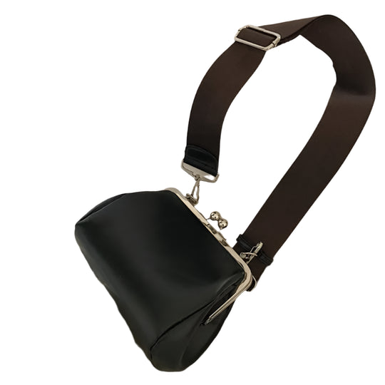 Damen Handtasche Elegantes Minimalistisch PU-Leder Crossbody Tasche 1