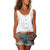 Variant image for Damen Tanktop Slim Fit Baumwolle Ibiza Stil-19