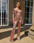 Damen Jumpsuit Elegant Hochzeitsfestlicher Schnitt Polyester-5