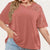 Variant image for Damen T-Shirt Chiffon-Ausschnitt Baumwolle Bequem-9