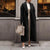 Variant image for Damen Fleecejacke Beige Elegant Lang Polyester Warm Oversized-5