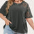 Variant image for Damen T-Shirt Chiffon-Ausschnitt Baumwolle Bequem-17