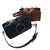 Damen Handtasche Vintage Crossbody PU-Leder schwarz 2