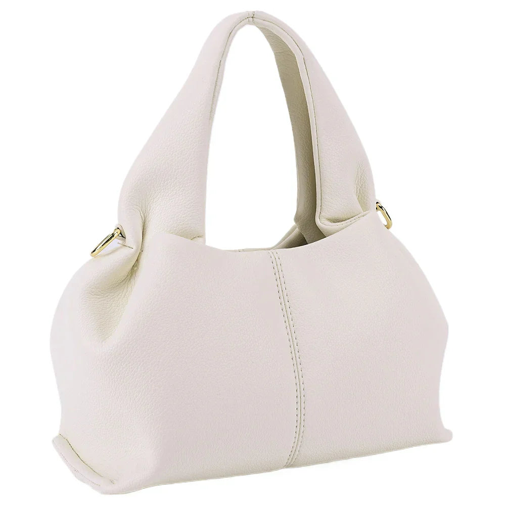 Damen Handtasche Retro Kunstleder Crossbody Tasche 4