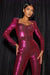 Damen Jumpsuit Elegant Hochzeitsfestlicher Schnitt Polyester-6