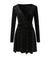 Damen Abendkleid Elegantes Design mit Pailletten Hochwertiger Polyester 4
