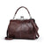 Damen Handtasche Retro-Chic Kunstleder Geräumig Elegant 1