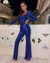 Damen Jumpsuit Elegant Hochzeitsfestlicher Schnitt Polyester-1