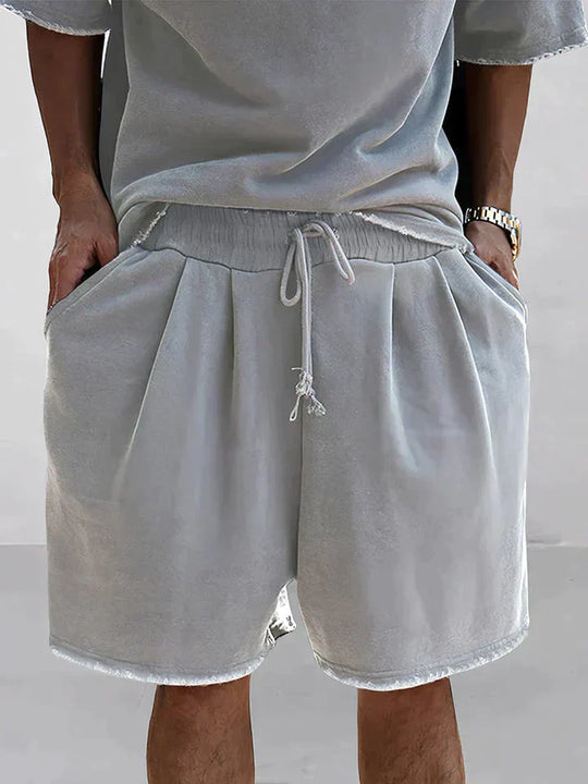 Damen Set Oversize Atmungsaktive Baumwollmischung Trendiger Schnitt-5