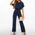Variant image for Damen Jumpsuit Elegant mit Breiten Beinen aus Polyester für Festliche Anlässe-22