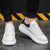Herren Sneakers Urban Stil Leder Atmungsaktiv Schockabsorbierend 2