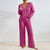 Variant image for Damen Winterset Pullover und Hose Baumwoll-Polyester-Mischung-16