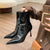 Variant image for Damen Stiefel Elegant Mit Spitzem Fuß Synthetisches Leder-6