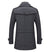 Herren Mantel Lang Eleganter Wintermantel Hochwertiges Polyester 4