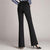 Schlanke Highwaist Schlaghosen