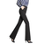 Schlanke Highwaist Schlaghosen