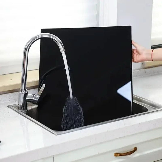Schneidebrett mit Schutzlippe für die Küche, Rutschfestes Design, Praktisches Küchenaccessoire 5