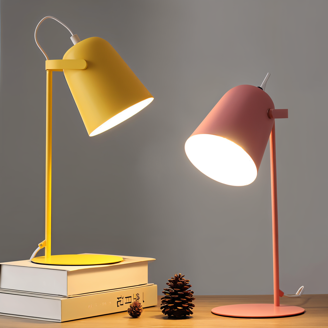 Schreibtischlampe LED im Verspielten Macaron-Stil mit Anpassbaren Helligkeitseinstellungen 6